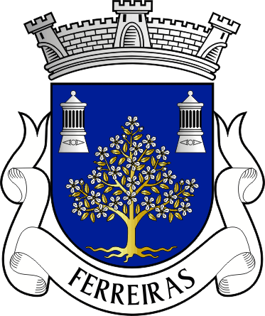 Brasão da freguesia de Ferreiras - Ferreiras civil parish, coat-of-arms