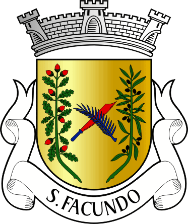 Brasão da antiga freguesia de São Facundo - São Facundo former civil parish, coat-of-arms