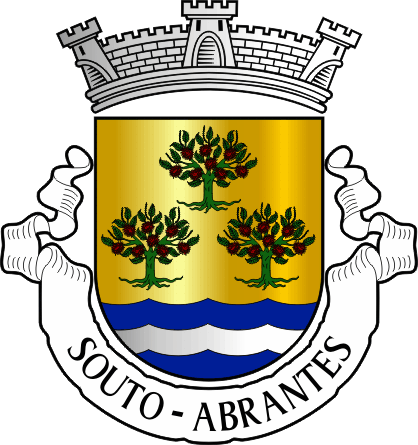 Brasão da antiga freguesia de Souto - Souto former civil parish, coat-of-arms