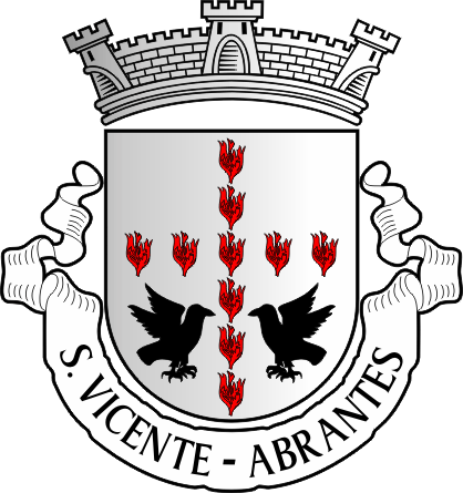 Brasão da antiga freguesia de Abrantes (São Vicente) - Abrantes (São Vicente) former civil parish, coat-of-arms Brasão da antiga freguesia de Abrantes (São Vicente) - Abrantes (São Vicente) former civil parish, coat-of-arms