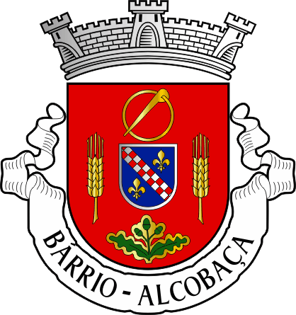 Brasão da freguesia de Bárrio - Bárrio civil parish, coat-of-arms