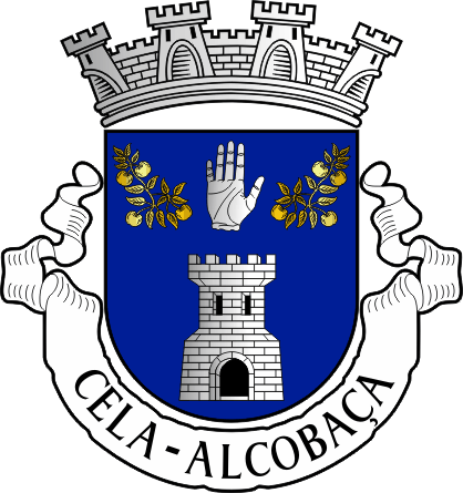 Brasão da freguesia de Cela - Cela civil parish, coat-of-arms