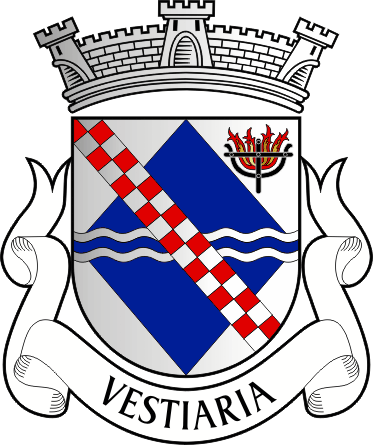 Brasão da antiga freguesia de Vestiaria - Vestiaria former civil parish, coat-of-arms