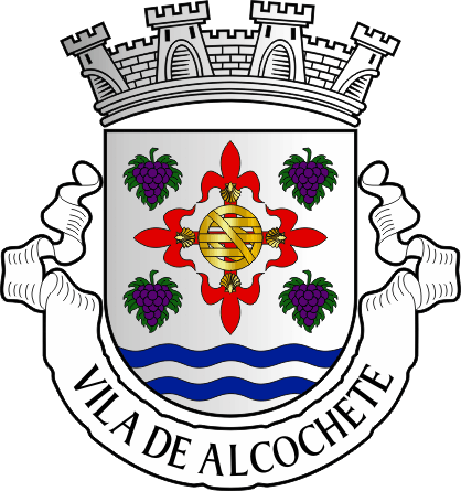 Brasão do Município de Alcochete - Alcochete municipal coat-of-arms Brasão do Município de Alcochete - Alcochete municipal coat-of-arms