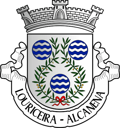 Brasão da antiga freguesia de Louriceira - Louriceira former civil parish, coat-of-arms