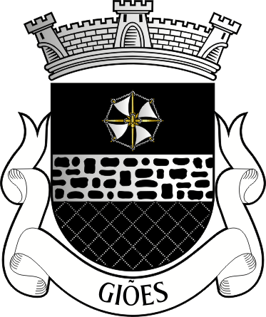 Brasão da freguesia de Giões - Giões civil parish, coat-of-arms Brasão da freguesia de Giões - Giões civil parish, coat-of-arms