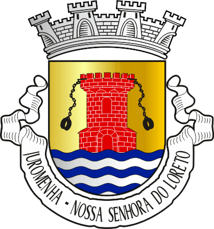 Brasão da antiga freguesia de Juromenha (Nossa Senhora do Loreto) - Juromenha (Nossa Senhora do Loreto) former civil parish, coat-of-arms Brasão da antiga freguesia de Juromenha (Nossa Senhora do Loreto) - Juromenha (Nossa Senhora do Loreto) former civil parish, coat-of-arms