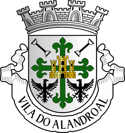 Brasão do Município de Alandroal - Alandroal municipal coat-of-arms Brasão do Município de Alandroal - Alandroal municipal coat-of-arms