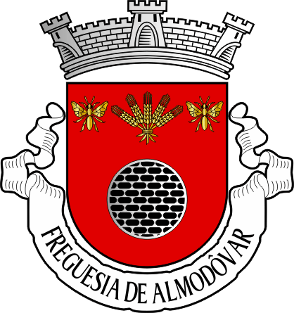 Brasão da antiga freguesia de Almodôvar - Almodôvar former civil parish, coat-of-arms