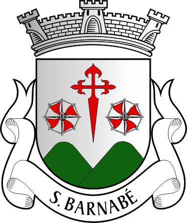 Brasão da freguesia de São Barnabé - São Barnabé civil parish, coat-of-arms