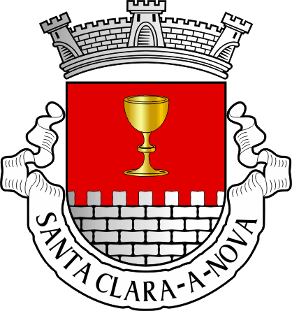 Brasão da antiga freguesia de Santa Clara-a-Nova - Santa Clara-a-Nova former civil parish, coat-of-arms