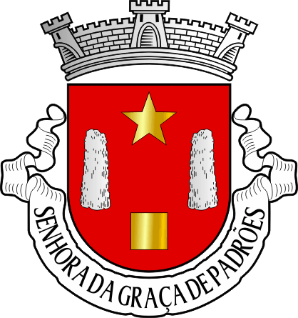 Brasão da antiga freguesia de Senhora da Graça de Padrões - Senhora da Graça de Padrões former civil parish, coat-of-arms