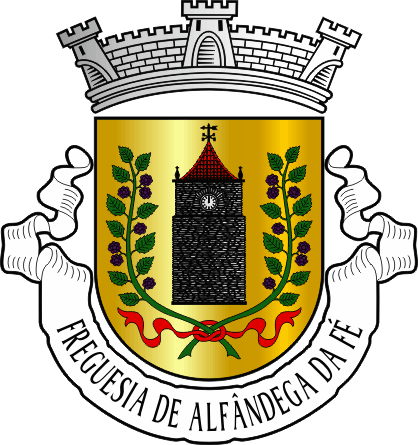 Brasão da freguesia de Alfândega da Fé - Alfândega da Fé civil parish, coat-of-arms