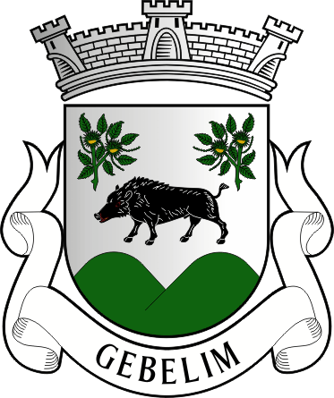 Brasão da antiga freguesia de Gebelim - Gebelim former civil parish, coat-of-arms Brasão da antiga freguesia de Gebelim - Gebelim former civil parish, coat-of-arms