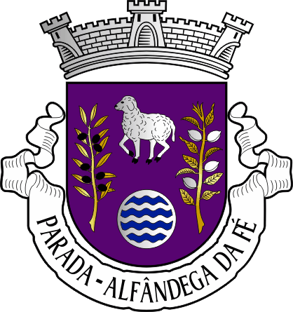 Brasão da antiga freguesia de Parada - Parada former civil parish, coat-of-arms