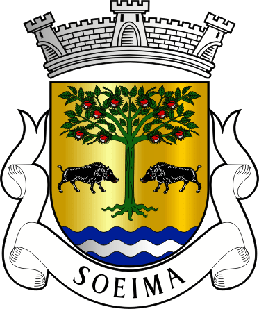 Brasão da antiga freguesia de Soeima - Soeima former civil parish, coat-of-arms Brasão da antiga freguesia de Soeima - Soeima former civil parish, coat-of-arms