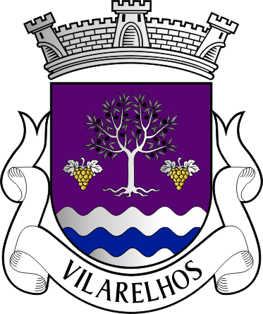 Brasão da freguesia de Vilarelhos - Vilarelhos civil parish, coat-of-arms