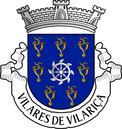 Brasão da freguesia de Vilares de Vilariça - Vilares de Vilariça civil parish, coat-of-arms