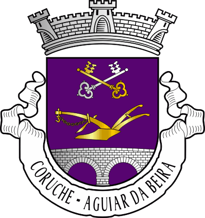 Brasão da antiga freguesia de Coruche - Coruche former civil parish, coat-of-arms Brasão da antiga freguesia de Coruche - Coruche former civil parish, coat-of-arms