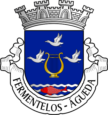 Brasão da freguesia de Fermentelos - Fermentelos civil parish, coat-of-arms Brasão da freguesia de Fermentelos - Fermentelos civil parish, coat-of-arms