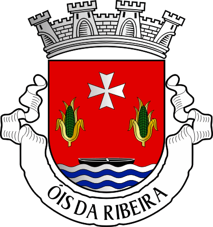 Brasão da antiga freguesia de Óis da Ribeira - Óis da Ribeira former civil parish, coat-of-arms