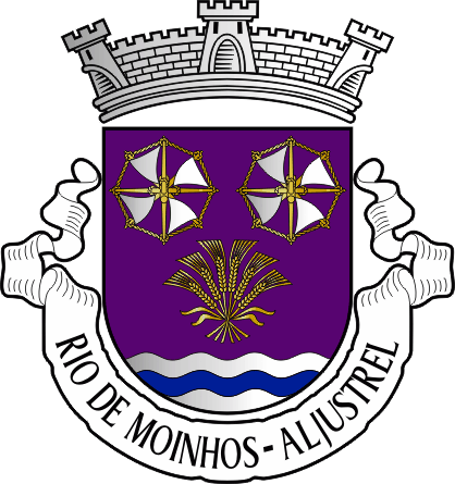 Brasão da antiga freguesia de Rio de Moinhos - Rio de Moinhos former civil parish, coat-of-arms