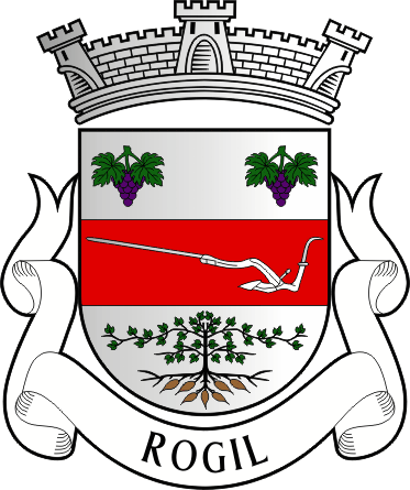 Brasão da freguesia de Rogil - Rogil civil parish, coat-of-arms Brasão da freguesia de Rogil - Rogil civil parish, coat-of-arms