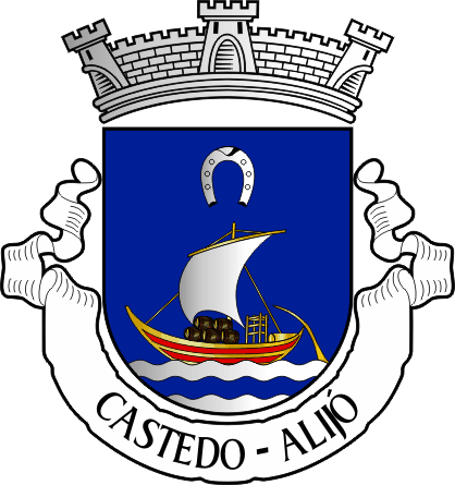 Brasão da antiga freguesia de Castedo - Castedo former civil parish, coat-of-arms Brasão da antiga freguesia de Castedo - Castedo former civil parish, coat-of-arms
