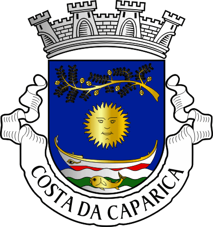 Brasão da freguesia de Costa da Caparica - Costa da Caparica civil parish, coat-of-arms