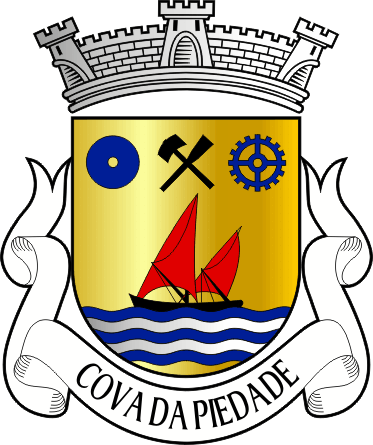 Brasão da antiga freguesia de Cova da Piedade - Cova da Piedade former civil parish, coat-of-arms