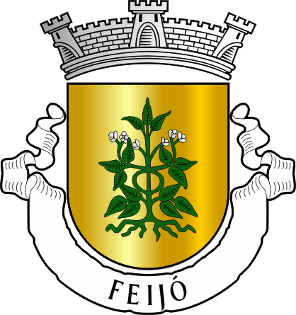 Brasão da antiga freguesia do Feijó - Feijó former civil parish, coat-of-arms