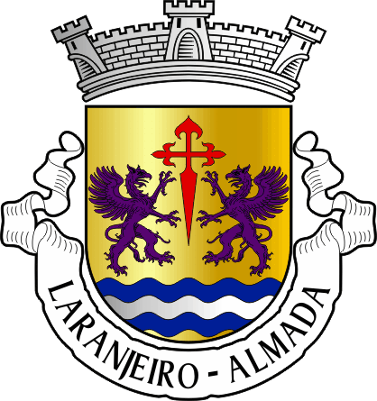 Brasão da antiga freguesia de Laranjeiro - Laranjeiro former civil parish, coat-of-arms