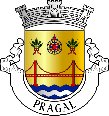 Brasão da antiga freguesia do Pragal - Pragal former civil parish, coat-of-arms