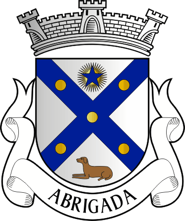 Brasão da antiga freguesia de Abrigada - Abrigada former civil parish, coat-of-arms Brasão da antiga freguesia de Abrigada - Abrigada former civil parish, coat-of-arms