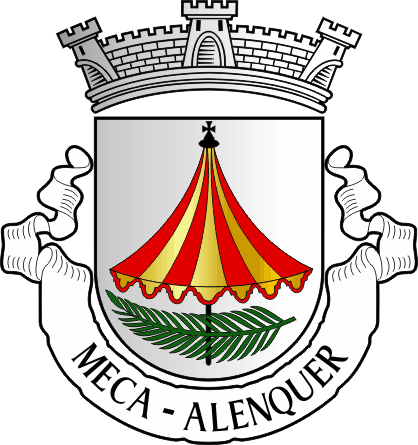 Brasão da freguesia de Meca - Meca civil parish, coat-of-arms
