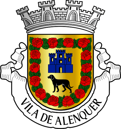 Brasão do Município de Alenquer - Alenquer municipal coat-of-arms Brasão do Município de Alenquer - Alenquer municipal coat-of-arms