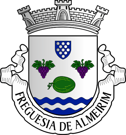 Brasão da freguesia de Almeirim - Almeirim civil parish, coat-of-arms Brasão da freguesia de Almeirim - Almeirim civil parish, coat-of-arms