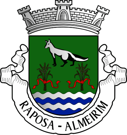 Brasão da freguesia de Raposa - Raposa civil parish, coat-of-arms Brasão da freguesia de Raposa - Raposa civil parish, coat-of-arms