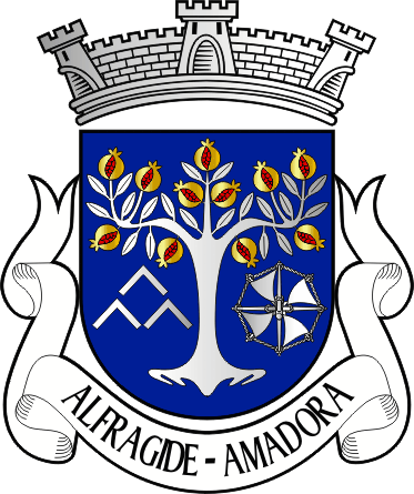 Brasão da Freguesia de Alfragide - Alfragide civil parish, coat-of-arms Brasão da Freguesia de Alfragide - Alfragide civil parish, coat-of-arms
