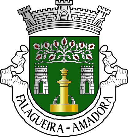 Brasão da antiga freguesia da Falagueira - Falagueira former civil parish, coat-of-arms