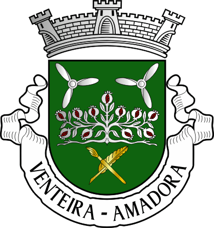 Brasão da Freguesia da Venteira - Venteira civil parish, coat-of-arms Brasão da Freguesia da Venteira - Venteira civil parish, coat-of-arms