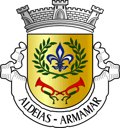 Brasão da freguesia de Aldeias - Aldeias civil parish, coat-of-arms