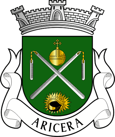 Brasão da antiga freguesia de Aricera - Aricera former civil parish, coat-of-arms Brasão da antiga freguesia de Aricera - Aricera former civil parish, coat-of-arms
