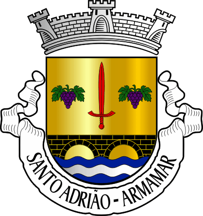 Brasão da antiga freguesia de Santo Adrião - Santo Adrião former civil parish, coat-of-arms
