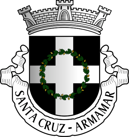 Brasão da freguesia de Santa Cruz - Santa Cruz civil parish, coat-of-arms