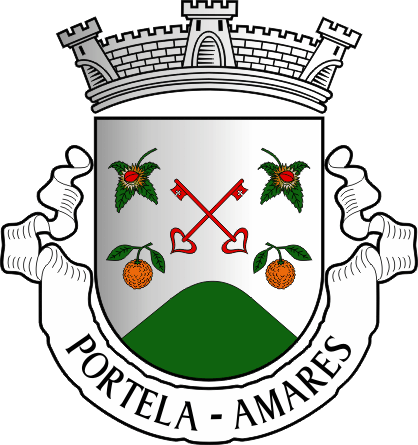 Brasão da antiga freguesia de Portela - Portela former civil parish, coat-of-arms Brasão da antiga freguesia de Portela - Portela former civil parish, coat-of-arms
