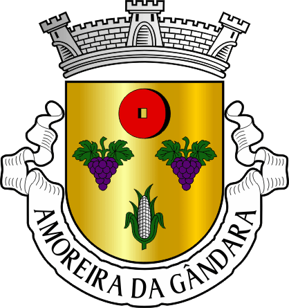 Brasão da antiga freguesia de Amoreira da Gândara - Amoreira da Gândara former civil parish, coat-of-arms Brasão da antiga freguesia de Amoreira da Gândara - Amoreira da Gândara former civil parish, coat-of-arms