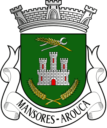 Brasão da freguesia de Mansores - Mansores civil parish, coat-of-arms Brasão da freguesia de Mansores - Mansores civil parish, coat-of-arms
