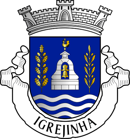 Brasão da freguesia de Igrejinha - Igrejinha civil parish, coat-of-arms