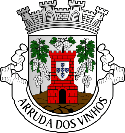 Brasão do município de Arruda dos Vinhos - Arruda dos Vinhos municipality coat-of-arms Brasão do município de Arruda dos Vinhos - Arruda dos Vinhos municipality coat-of-arms